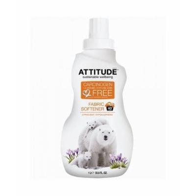 (6 PACK) - Attitude Fabric Softener - Citrus Zest (40 Load) , 1Ltr , 6 PACK - SUPER SAVER - SAVE MONEY