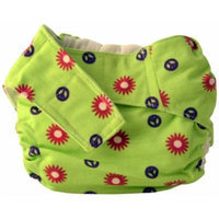 Cuteybaby All in One Modern Cloth Diaper, Flower Power, Infant