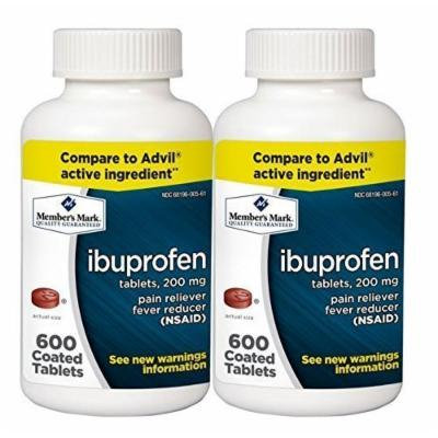 Members Mark Ibuprofen, 600 Tab, 200 mgs