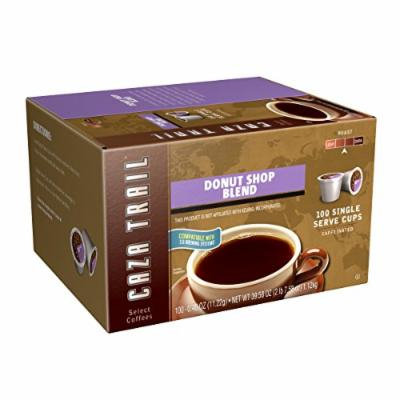 Caza Trail Coffee, Donut Shop Blend, 100 Single Serve Cups
