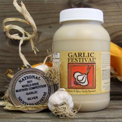 Sweet and Spicy Garlic Mustard (Quart)