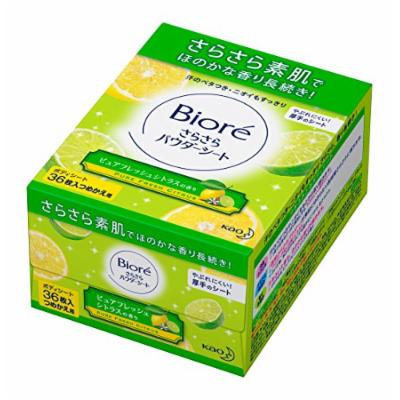 Bioré Murmuring Powder Sheet Pure Fresh Citrus Scent Refill