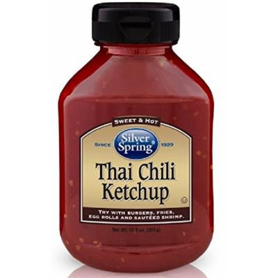 Silver Spring Thai Chili Ketchup, 10.5-Ounce (Pack of 9)
