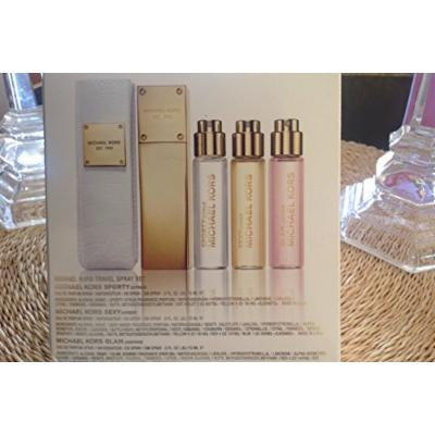 Michael Kors Est. 1981 Travel Spray Set Michael Kors Sport Citrus, Sexy Amber, Glam Jasmine