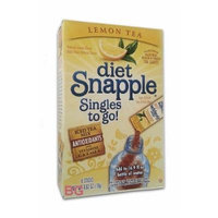 Snapple Diet Singles to go! Lemon Tea