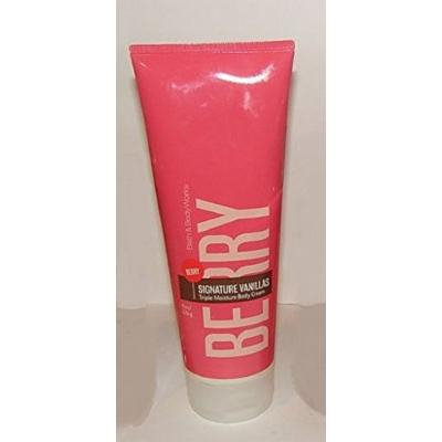 Bath & Body Works Signature Collection Berry Vanillas Triple Moisture Body Cream