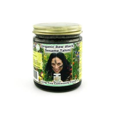 Living Tree Community Organic Raw Black Sesame Tahini - 8oz