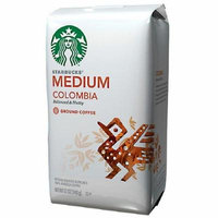Starbucks Coffee Medium Roast, Columbia, Ground 12 oz