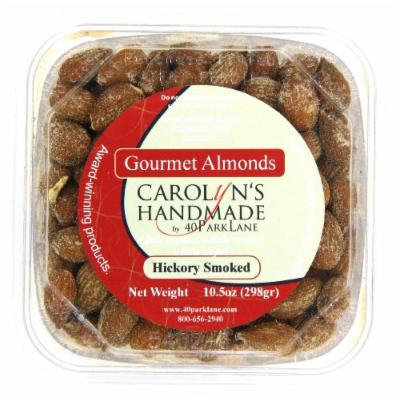 Carolyn's Handmade Gourmet Deli Tub, Hickory Smoked Almonds, 10.5 Ounce