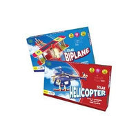 Solar Helicopter And Solar Biplane Craft Kit.