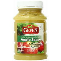 Gefen Apple Sauce, Natural, 23 Ounce (Pack of 12)