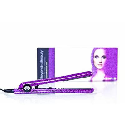 Beyond the Beauty 100% Ceramic Straightener(PURPLE LEOPARD)