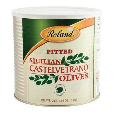 Roland: Pitted Castelvetrano Olives 90 Oz (4 Pack)
