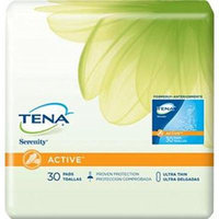 Tena/Serenity Active Ultra Thin, Regular Length 30 Count(PACK OF 2)
