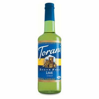 Torani Sugar Free Lime Syrup (1 Single 750 ml bottle)