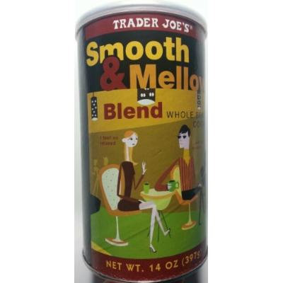 Trader Joe's Smooth & Mellow Blend 100% Arabica Roasted Whole Bean Coffee (14 Oz.)