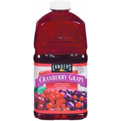 Langers Cranberry Grape Juice, 64-Ounce (Pack of 8)