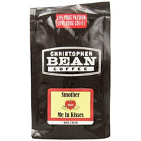 Christopher Bean Coffee Flavored Whole Bean Coffee, Smother Me In Kisses, 12 Ounce