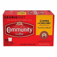 Community Coffee New Orleans Blend Coffee & Chicory Single-Serve Cups, 72 Count