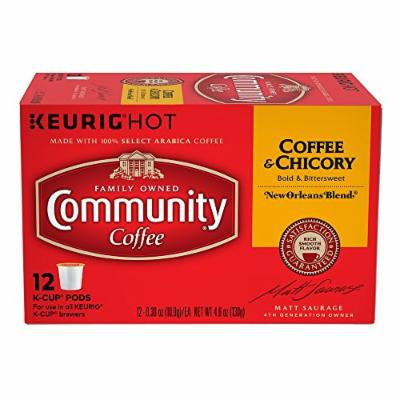 Community Coffee New Orleans Blend Coffee & Chicory Single-Serve Cups, 72 Count