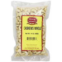 Spicy World Cashews Whole, 14 Ounce Pouch
