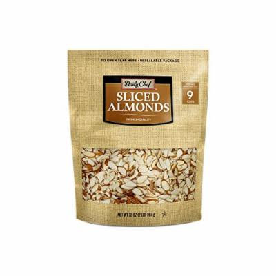Daily Chef Natural Sliced California Almonds (32 oz.)