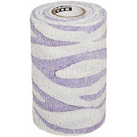 Andover Powerflex 3740 Cohesive Medicinal Tape, 4-Inch/6-Yard, Purple/White