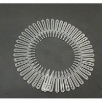 Flexible Headbands Stretch Headband Headbands Women (3 pieces Clear)