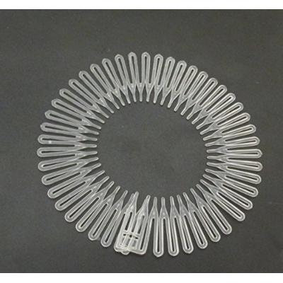 Flexible Headbands Stretch Headband Headbands Women (3 pieces Clear)