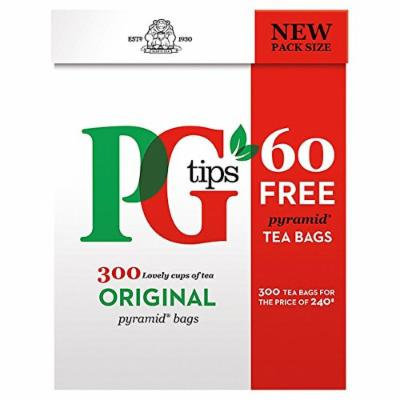 Pg Tips Pyramid Black Tea Pyramid Tea Bags 300Count Box