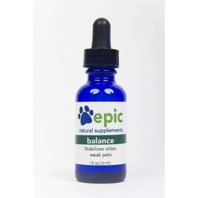 Balance - Natural, Electrolyte, Odorless Pet Supplement That Stabilizes Older or Weak Pets (Dropper, 1 ounce)