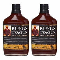 Rufus Teague's Award Winning BBQ Sauces - OU Kosher - Honey Sweet (2 Pack) (375 ml each)
