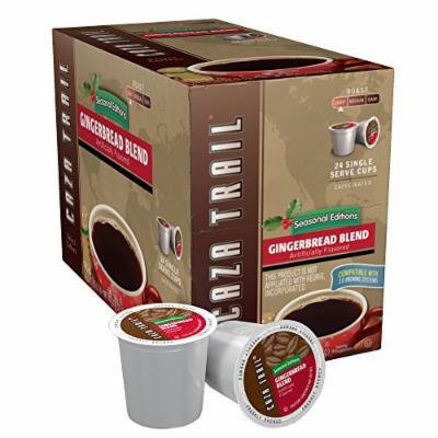 Caza Trail Coffee, Gingerbread Blend, 24 Single Serve Cups