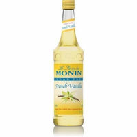 Monin Sugar Free French Vanilla Syrup O'free (Sugar Free, Calorie Free), 33.8-Ounce Plastic Bottle (1 liter Bottle)