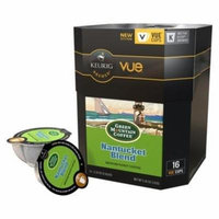 64 Count, Green Mountain Nantucket Blend Fair Trade Select Coffee VUE Packs For Keurig Vue Brewers (4 - 16 ct VUE Pack)