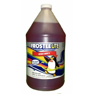 Frostee Lite Snow Cone Syrup, Cherry, 128 Ounce (pack of 4)