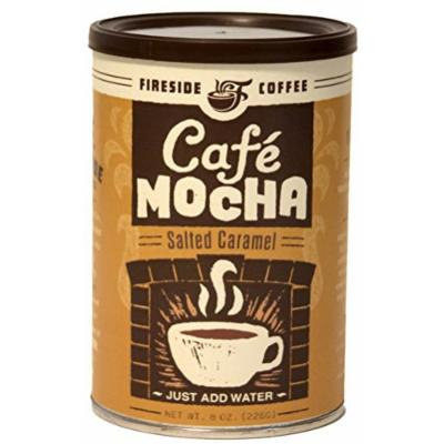 Fireside Coffee Instant Cafe Mocha Salted Caramel 8 Oz. Canister
