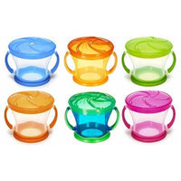 Munchkin Snack Catcher Snack Container, 6 Pack, Colors May Vary