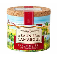 Le Saunier De Camargue Fleur De Sel Sea Salt, 4.4 Ounce Canisters (5 PACK)