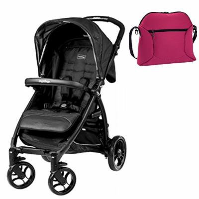 Peg Perego Booklet, Onyx w Peg Perego Borsa Soft Diaper Bag (Fleur)