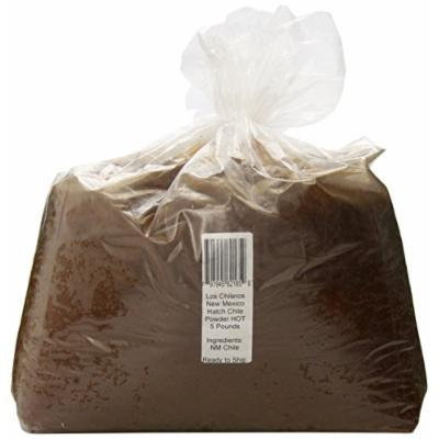Los Chileros New Mexico Hatch Chile Powder, Hot, 5 Pound