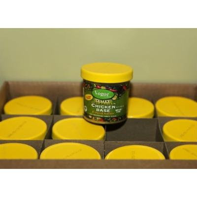 Vogue Cuisine Vegetarian Chicken 12x4oz (Case of 12 @4oz) Soup & Seasoning Base - Low Sodium Gluten-free