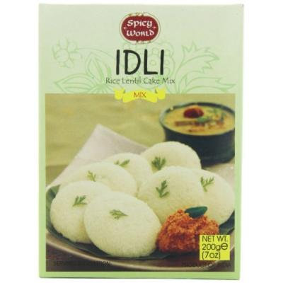Spicy World Instant Idli Rice Lentil Cake Mix, 7-Ounce Boxes (Pack of 10)