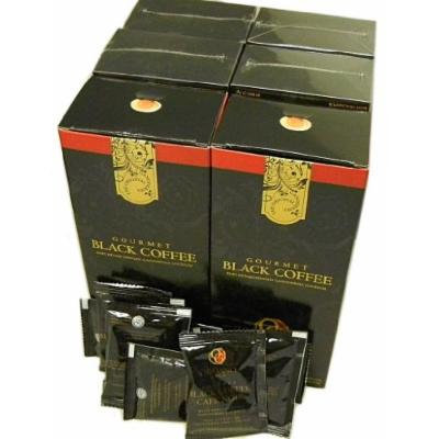 4 Boxes Organo Gold Gourmet Black Coffee Free 4 Sachets Gano Excel Classic