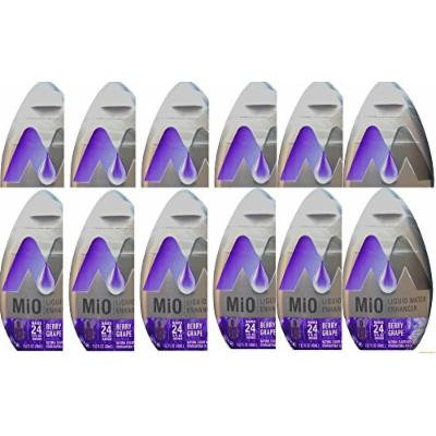 Mio Liquid Water Enhancer New Flavor Berry Grape (PACK OF 12)