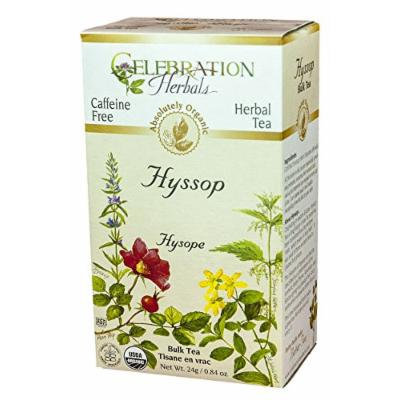 Celebration Herbals Organic Herbal Hyssop Loose Tea -- 0.84 oz