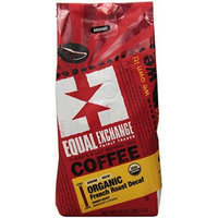 Equal Exchange Organic French Roast Decaf Ground Coffee, 10 Ounce