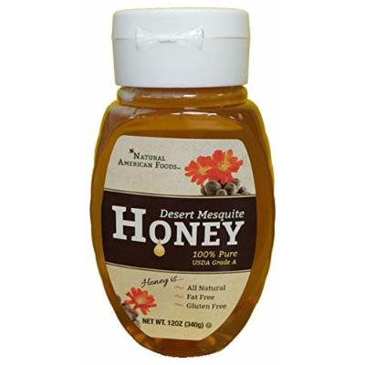 Natural American Foods Desert Mesquite Honey, 12 Ounce