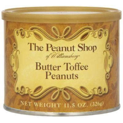 The Peanut Shop of Williamsburg Butter Toffee Peanuts, 11.5 Ounce