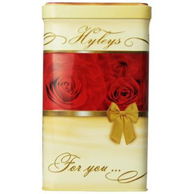 Hyleys Tea Loose Black Tea, 4.4-Ounce Gift Tin (Pack of 4)